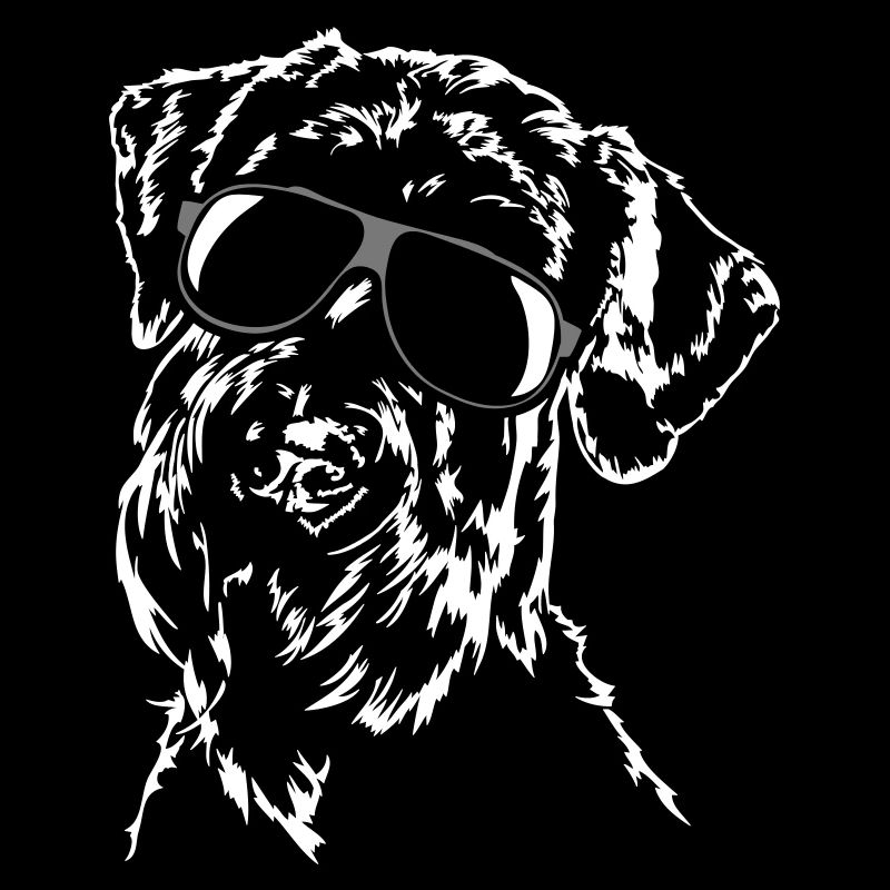 GEANT SCHNAUZER portrait cool Wilsigns