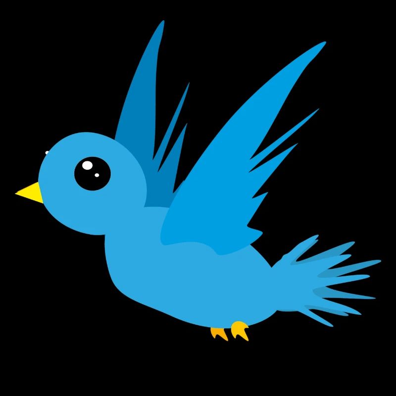 süßer blauer Vogel Geschenkidee Sonderangebot Idee