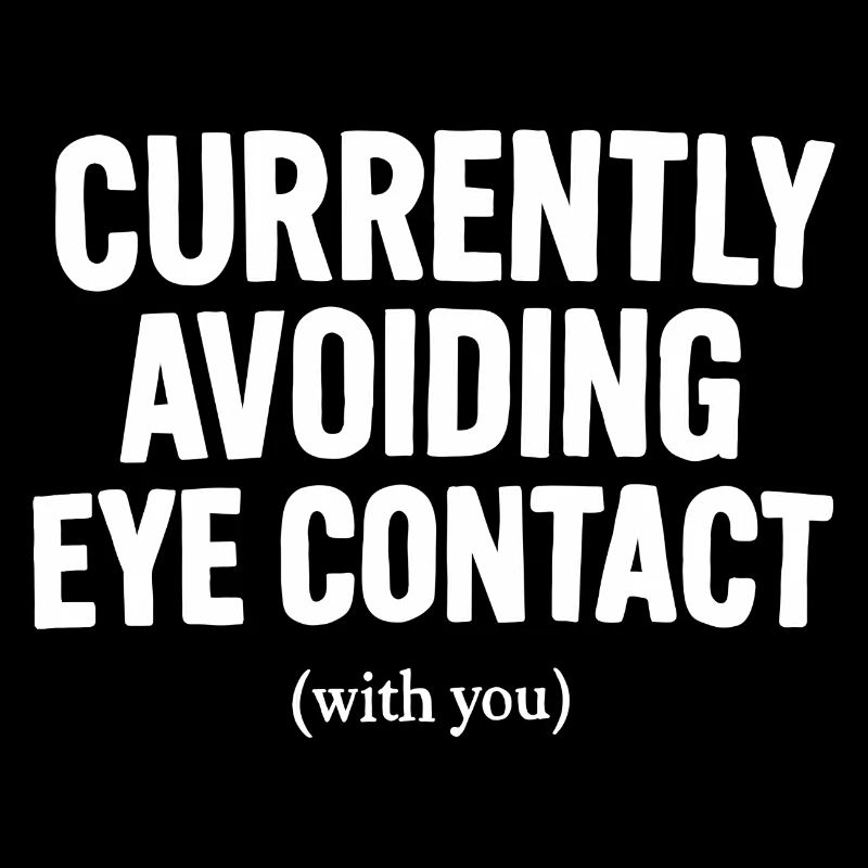 Pas de contact visuel