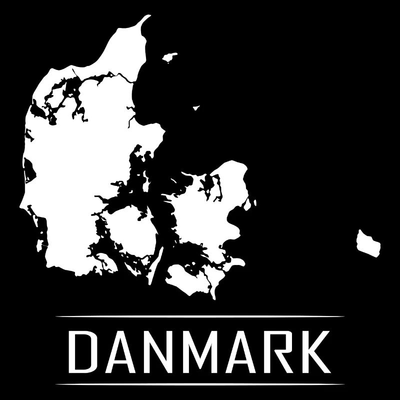 Danmark Carte Pays de vacances