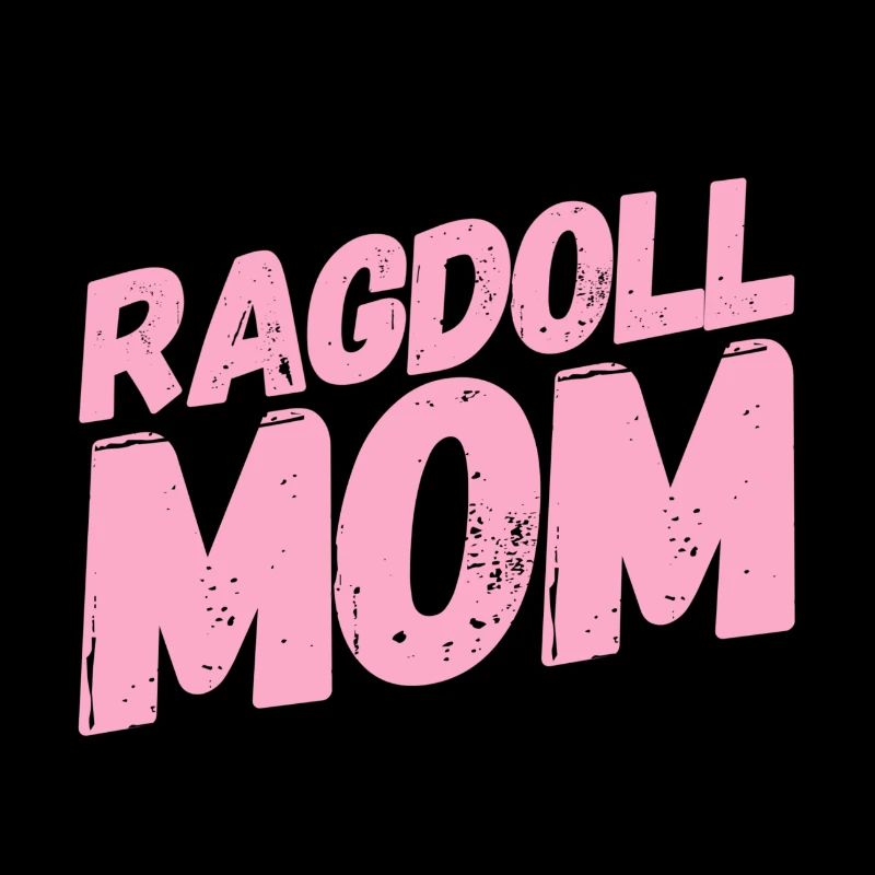Ragdoll Katzen MOM TShirt Geschenk