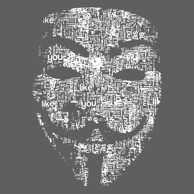 Anonymus hacker mask