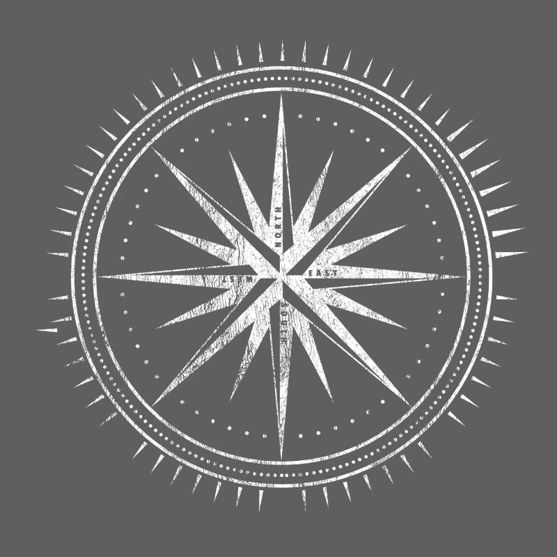 Compass compass direction map gift traveling