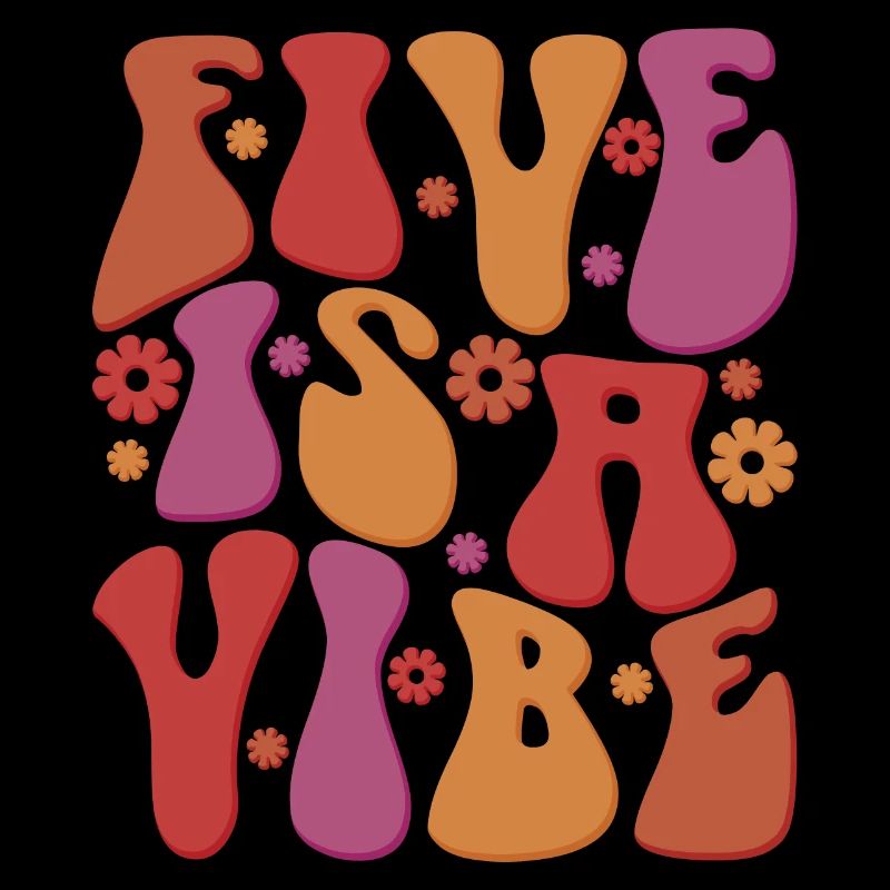 Five Is A Vibe, 5 ans, enfants de 5e anniversaire