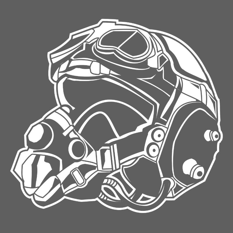 Pilot Helmet / Pilot Helmet 01_white