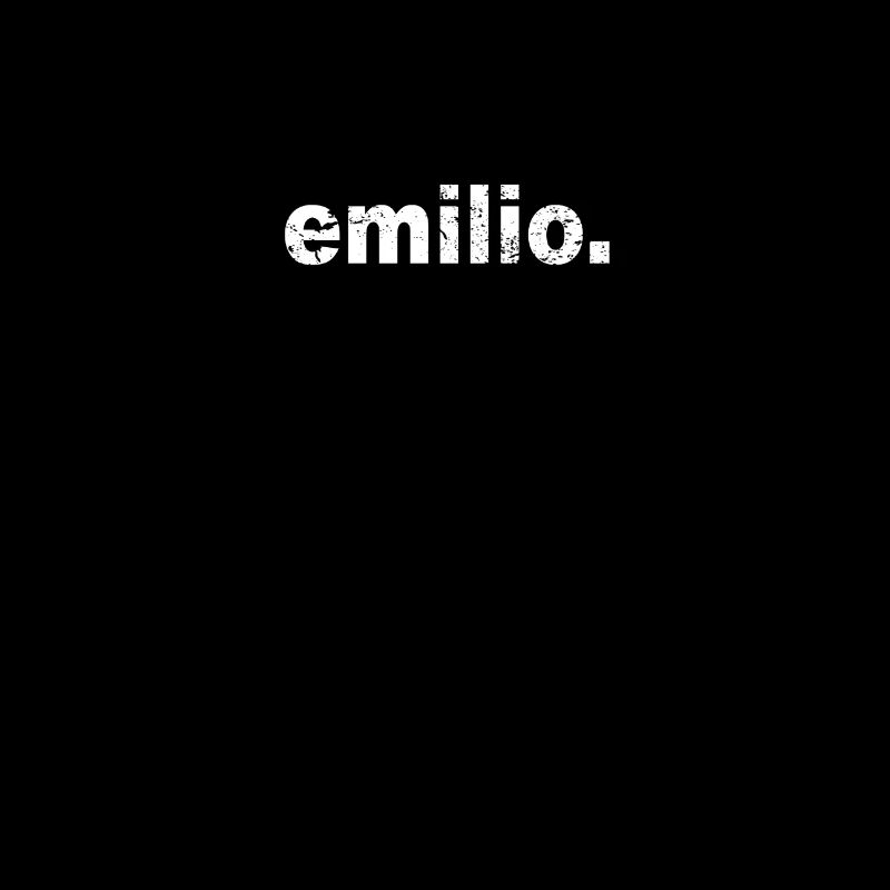 Geschenk Grunge Stil Vorname emilio
