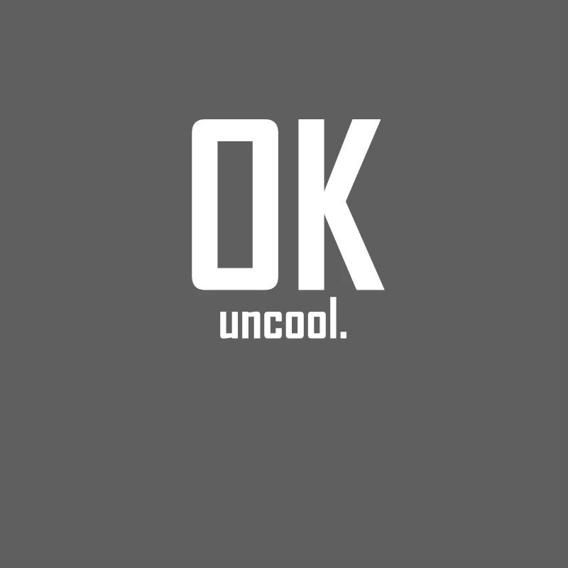 Ok uncool Geschenkidee Yung Hurn