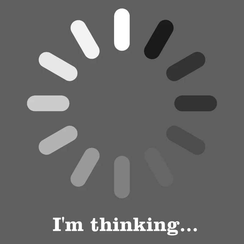 Colorful Loading Thought