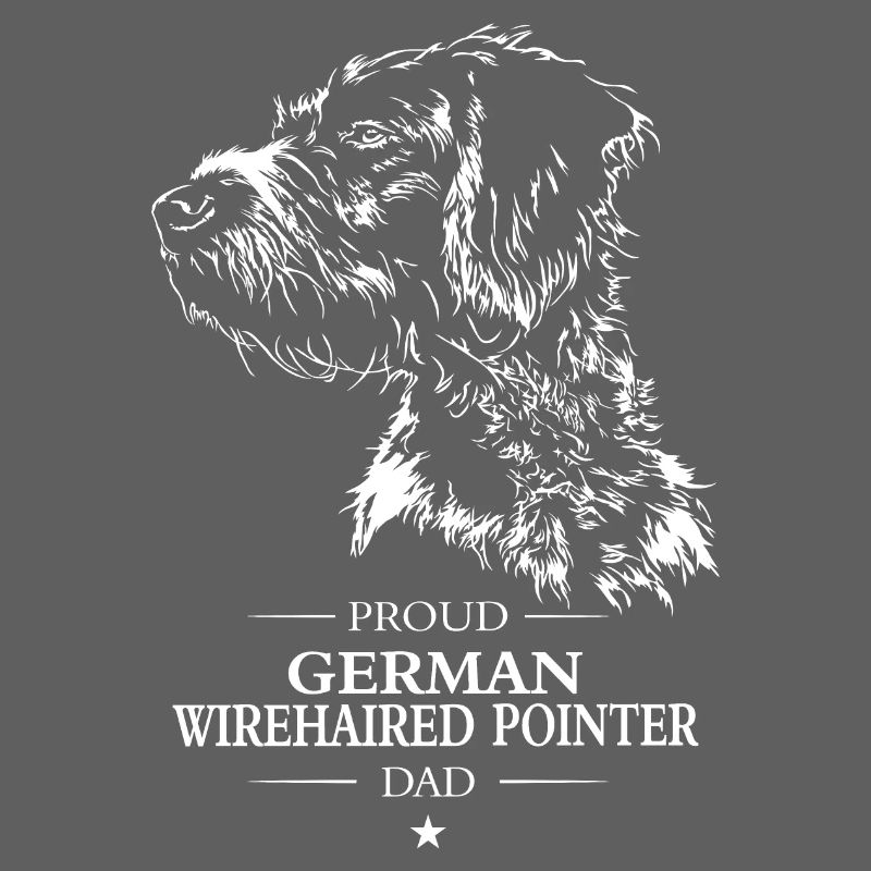 German Wirehaired Pointer Dad Hunde Hund Wilsigns