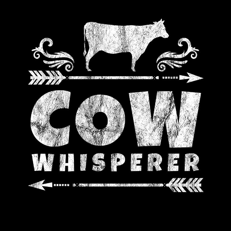 Cow Whisperer Geschenk Kuh Flüsterer Kühe Bauer