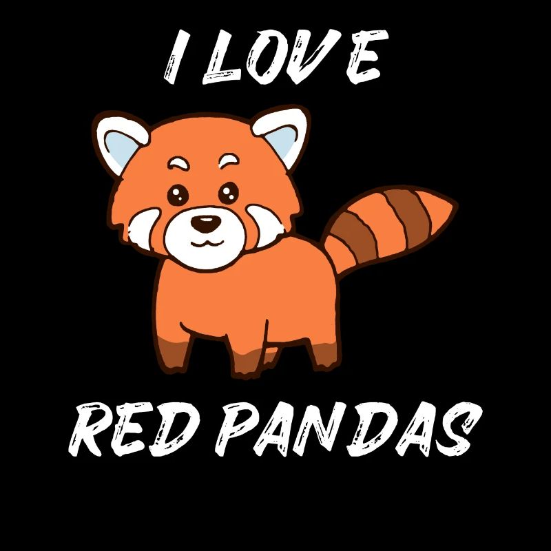 Ours de chat doux Panda rouge Panda rouge