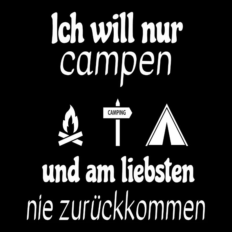 Je veux juste camper des tentes de camping forêt de feu de camp