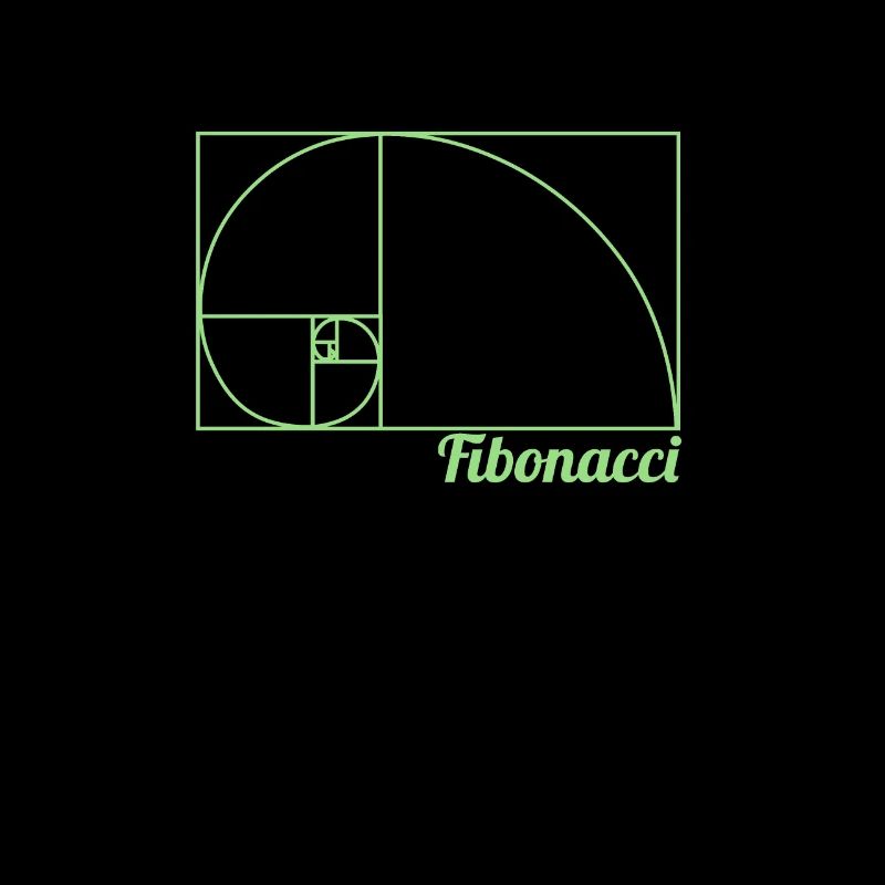 Professeur de maths Fibonacci Tshirt cadeau en menthe