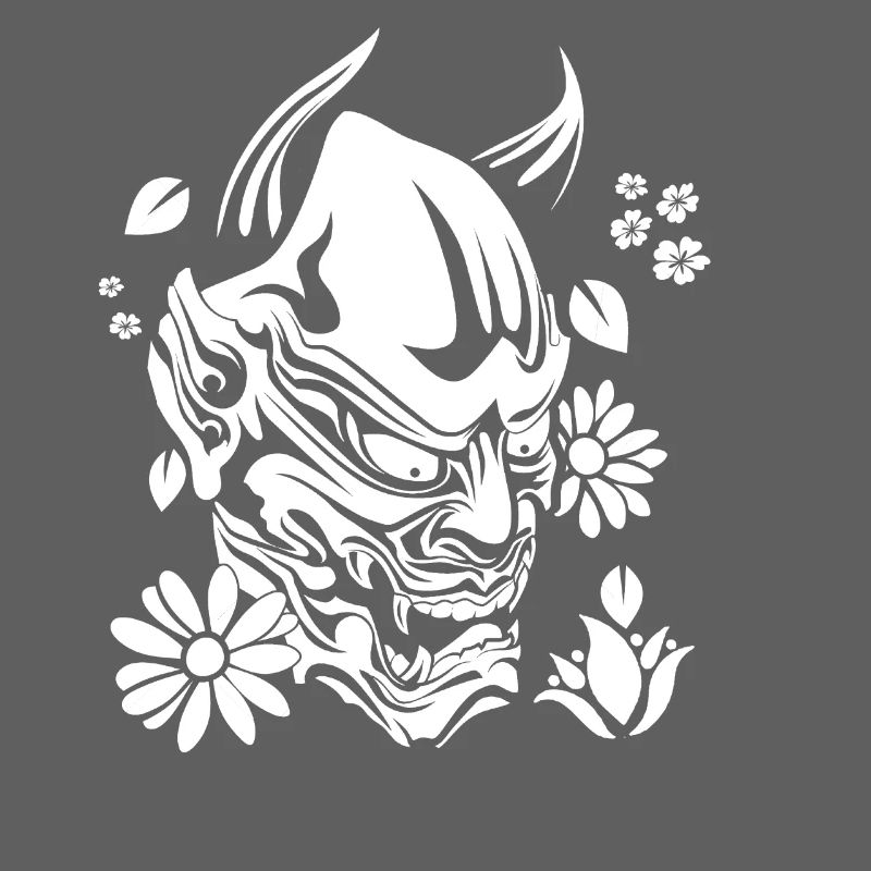 Devil with flowers knows