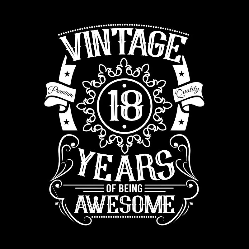 Millésime du 18e anniversaire
