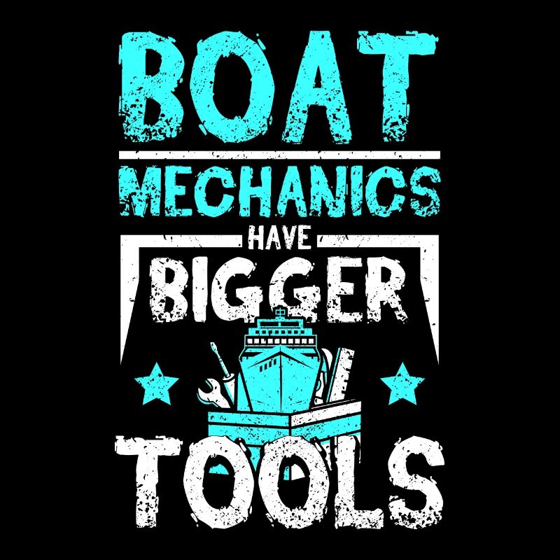 Les mécaniciens de bateaux ont des outils plus gros