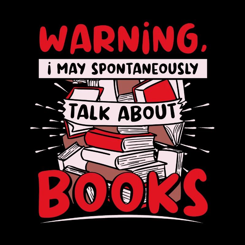 May spontaneously talk about books