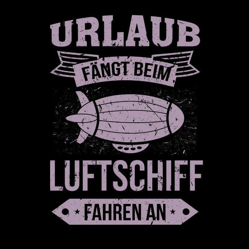 Luftschiff Urlaub fängt an