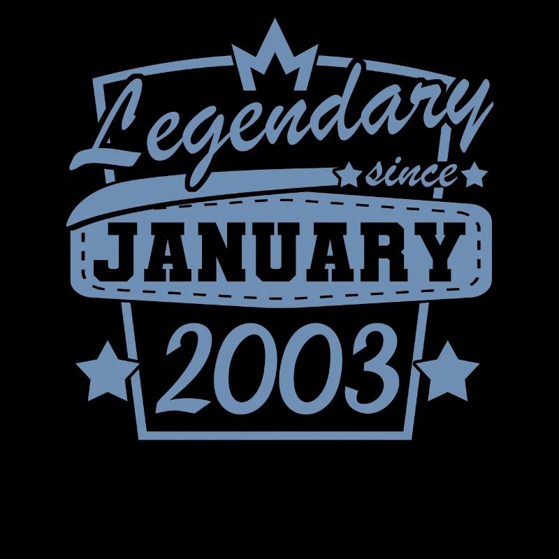 Birthday 20 years old January 2003