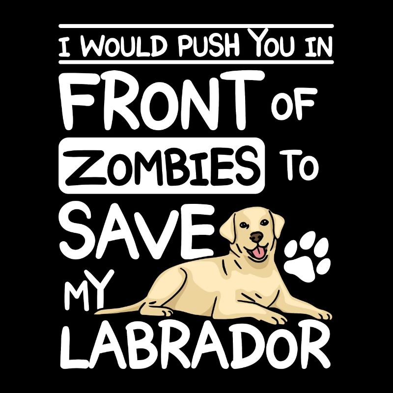 Te pousser devant des zombies pour sauver mon labrador