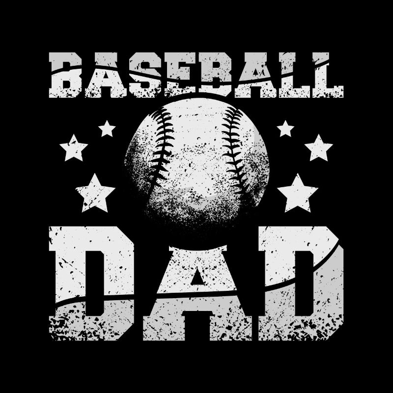 Fathers Day Daddy Baseball Dad