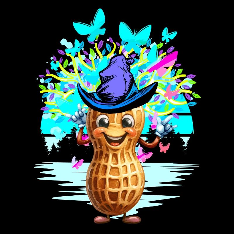 Peanut Peanuts Kids Child Spring Magic Nut