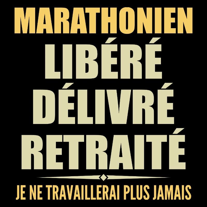 Marathon runner celebrates his retirement with humor gift