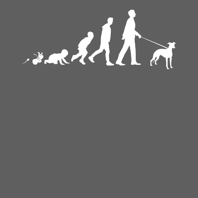 Whippet Geschenke Grow Evolution Mann