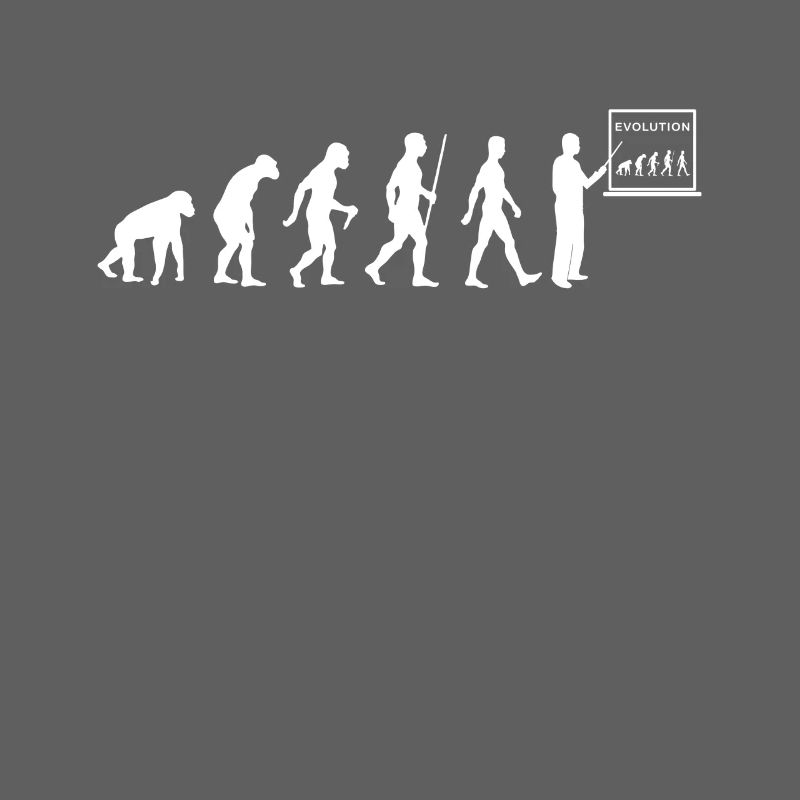 Lehrer Evolution Lehrerin Professor Professorin