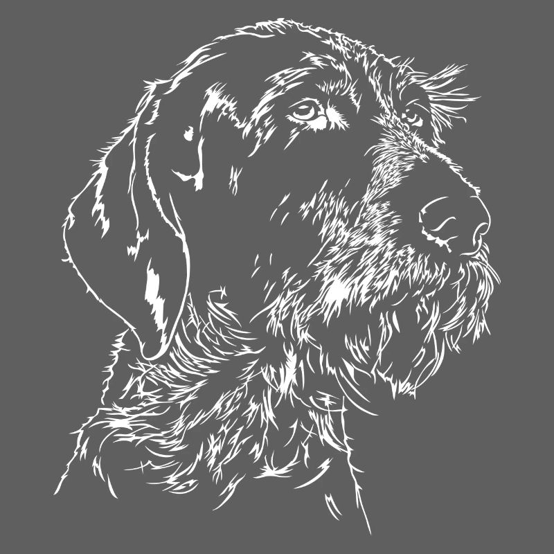 DEUTSCH DRAHTHAAR Wilsigns Jagdhund Jäger Geschenk