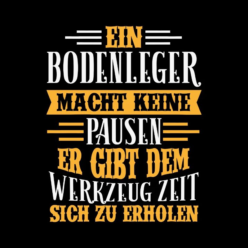 Bodenleger Beruf - Geschenk