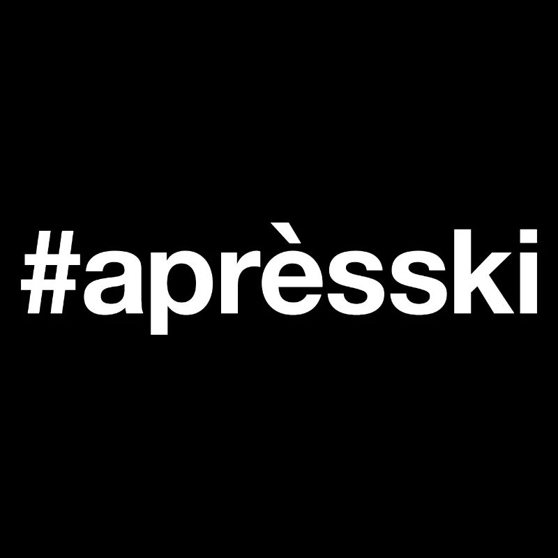APRES SKI Hashtag