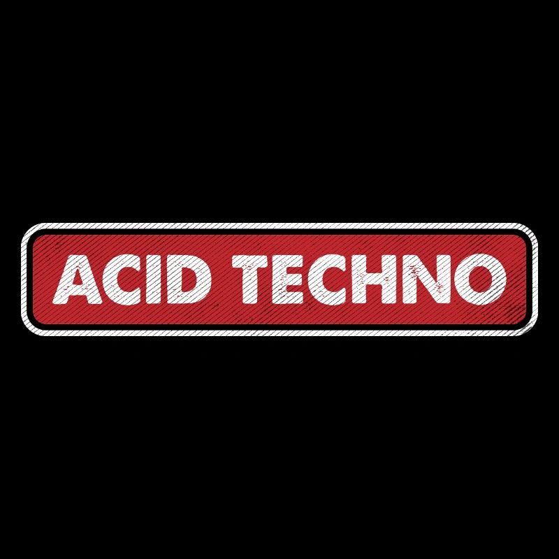 Acid Techno Neon Grid