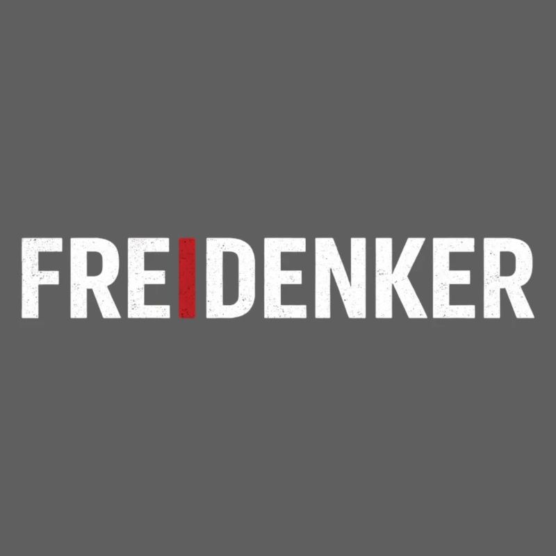 Freethinkers – Strong Typography Statement