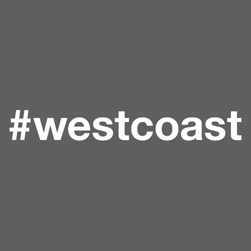 WEST COAST Hashtag