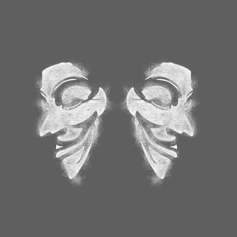 Anonymous v like vendetta Double Head