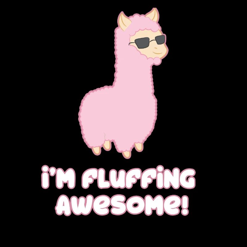 Cooles Lama