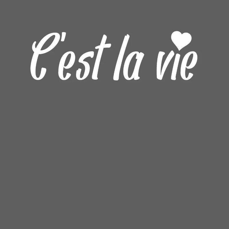 C’est la Vie Script mit Herz