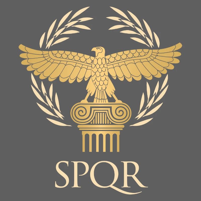 SPQR - Drapeau empire et république Rome antique