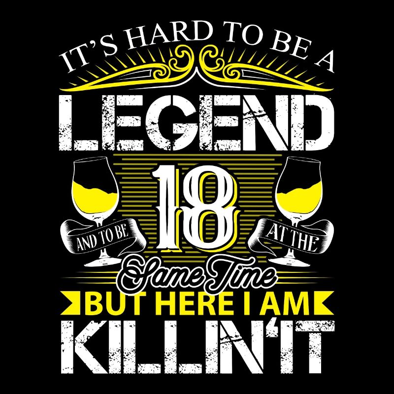 18. Geburtstag Legende