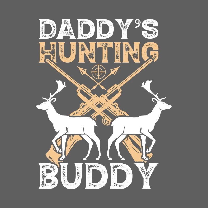 Drôle de citation de chasse Papas Copain de chasse
