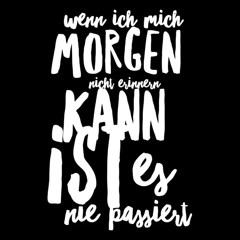 Junggesellenabschied Alkohol Saufspruch