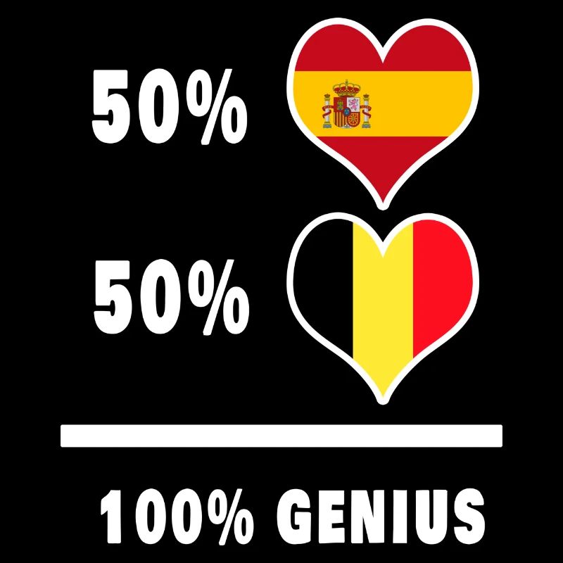 Belgien und Spanien brillant/Geschenk