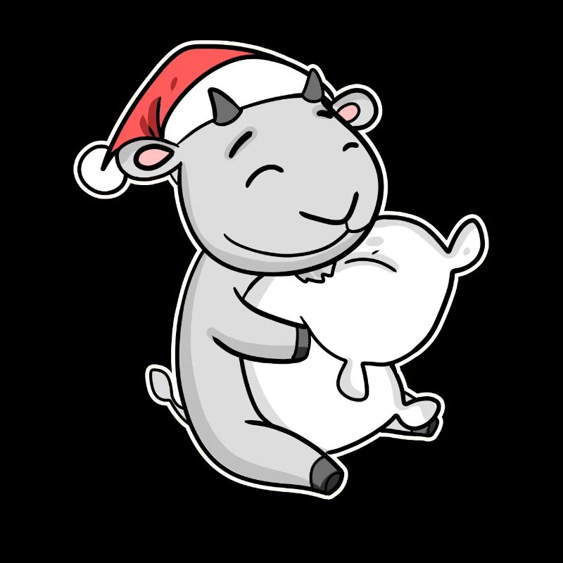 Chèvre Noël Noël Oreiller bébé