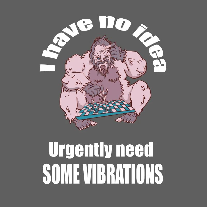 No idea chess vibrations from chess computer