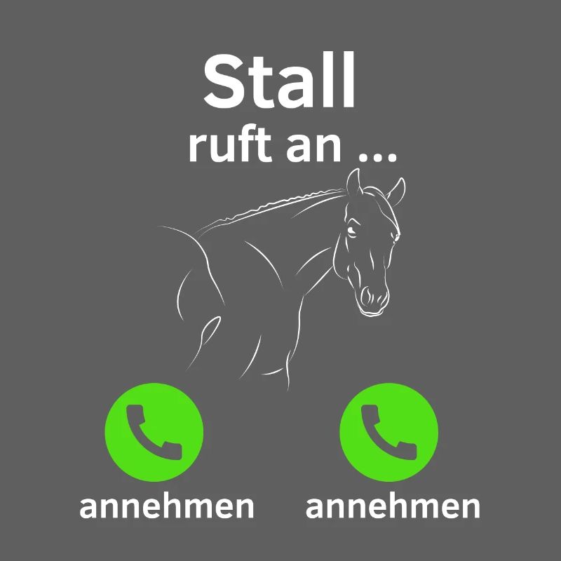 Stall ruft an - annehmen oder annehmen?