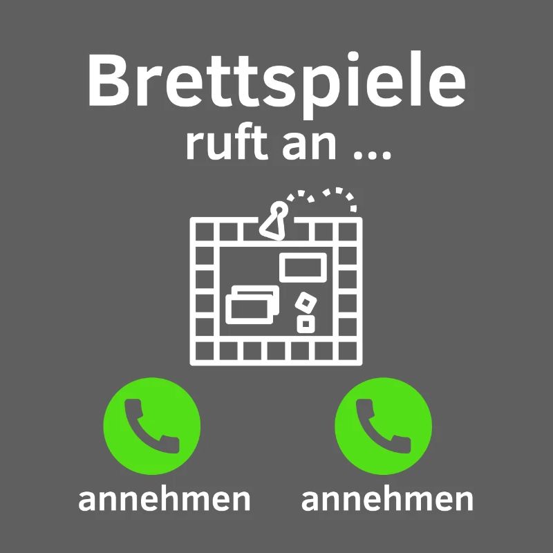 Brettspiele ruft an - annehmen oder annehmen?