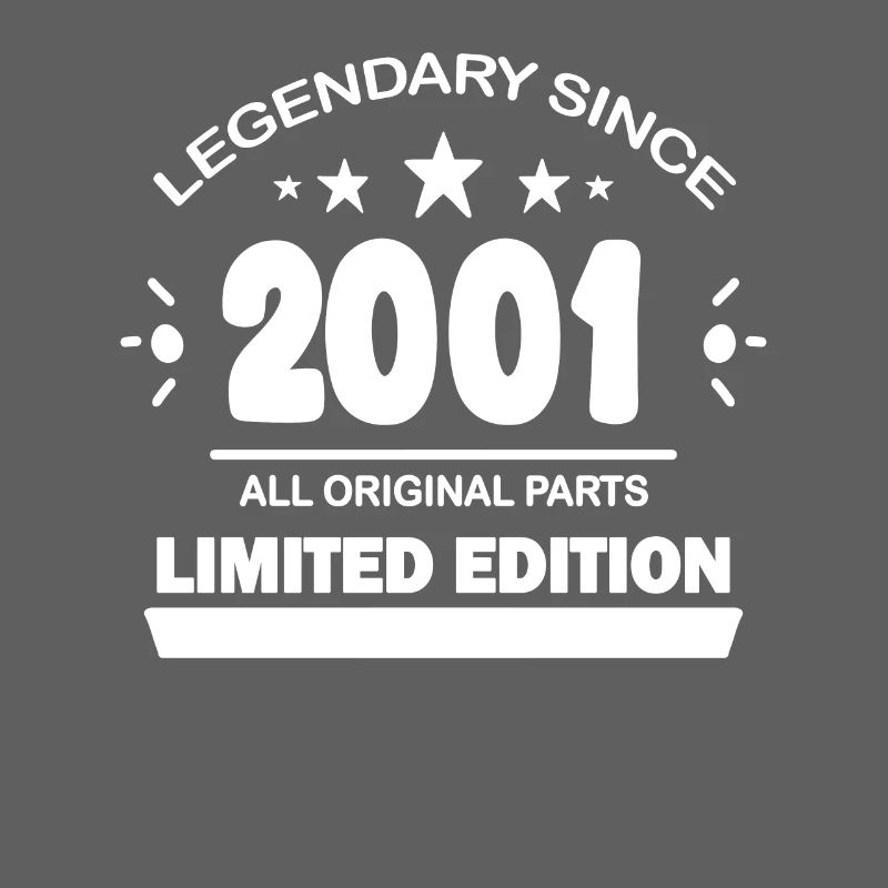 2001 - Né 2001 - Année de construction 2001