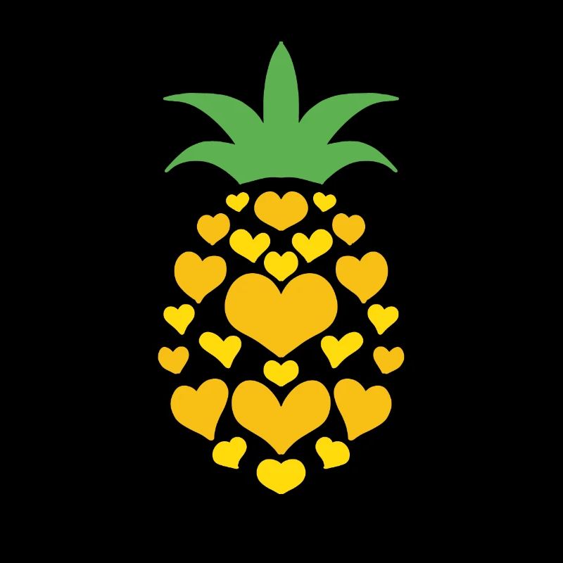 Ananas Herz