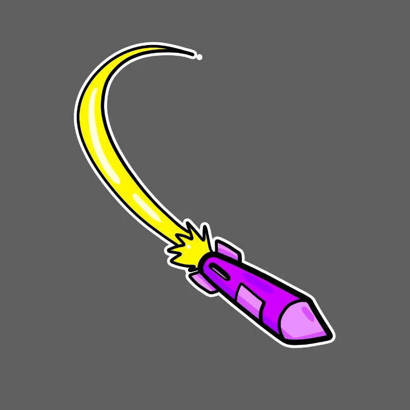 Fusée violette